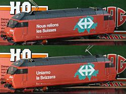 HAG 280 ~ AC Re 460 SBB WIR VERBINDEN F/I ELECTRIC LOCOMOTIVE